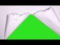 12 Torn Paper Transitions WIth Sound Effect - Green Screen || by Green Pedia