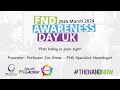 FND Awareness Day UK 2024 | Professor Jon Stone | Hiding In Plain Sight