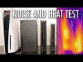 PS5 Noise & Heat Test vs. Xbox Series X, PS4 Pro, PS4 Slim, PS4, PS3.