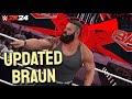 WWE 2K24: How to play with UPDATED Braun Strowman (2024 Return Version)