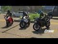 The Crew 2 | Sport Bike Showdown - 273HP Ninja H2 Build | Ninja vs S1000RR, Panigale R, Hellcat, +