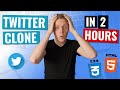 How to Create Twitter Homepage Using HTML and CSS