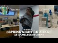 SPRING NIGHT ROUTINE| NIGHT ROUTINE| VLOG STYLE| YOSELIN S