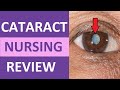Cataracts Nursing NCLEX Eye Disorders Review | Cataracts Surgery, Symptoms, Medications
