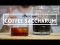 COFFEE SACCHARUM ♻️ (the most versatile, delicious, cheap and easy way to add coffee to cocktails!)