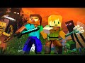 The Ultimate "Null Attack" - Alex and Steve (Minecraft Animation)
