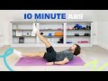 10 Minute Abs Workout | The Body Coach