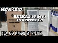 Kulkas 1 Pintu Inverter LG Terbaru 2022 GN-INV201DL Apa lagj Bedanya #fisrtreview #bdhelektro