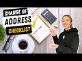 Change of Address Checklist | Don't Forget This When You Move Home