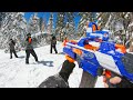 NERF Call of Duty in Real Life | Winter Battle