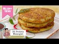 Hi-Protein Desi Indian Pancake | Moonglet Recipe | Quick Breakfast | Amchur Chutney | Kunal Kapur