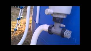 Converting the Summer Escapes Pool Filter to Intex Filteration