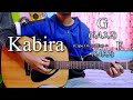 Kabira | Yeh Jawaani Hai Deewani | Easy Guitar Chords Lesson+Cover, Strumming Pattern, Progressions.