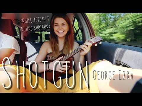 Download shotgun - George Ezra cover WHILE ACTUALLY RIDING SHOTGUN free