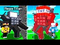 MEGA TİTAN TV MAN VS TİTAN TNT MAN | Minecraft