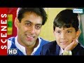 Salman Khan & Aditya Narayan Scenes [HD] Jab Pyaar Kisise Hota Hai - Father Son Videos - Hindi Movie