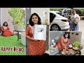 Happy News - வீட்ட இப்படி மாத்திட்டேனா | Balcony Makeover | Karthikha Channel Vlog
