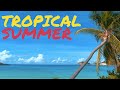 Tropical Summer Upbeat Background Music 1 Hour