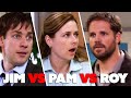 Jim VS Pam VS Roy | The Office U.S. | Comedy Bites