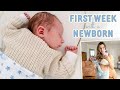 My First Week with a Newborn: Postpartum Care + Our New Morning Routine (Life has changed…)