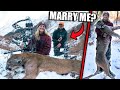 SHE SAID YES! Surprise Mountain Lion HUNT!