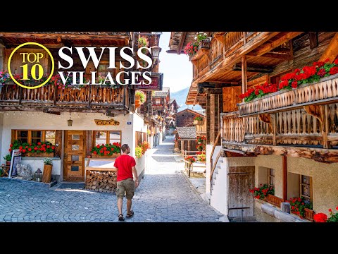 Top 10 Villages of SWITZERLAND – Most beautiful Swiss Towns – Best Places Full Travel Guide 