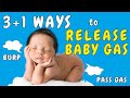How to correctly burp a baby (asleep and awake) & how to release trapped gas if baby doesn’t burp