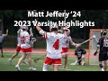 CT Player of the Year! Matt Jeffery (Notre Dame 2028) 2023 Varsity Highlights