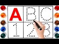 Learn to count, One two three, 123 Numbers, 123, 1 to 100 counting, abc, a to z alphabet - 181
