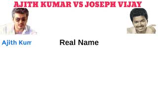 Vijay ajith comparison by | cinema patti