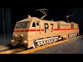 How to make WAP 7 locomotive with Cardboard | Indian Railways