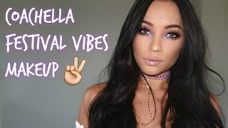 Coachella Festival Vibes Makeup Tutorial | Stephanie Ledda