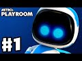 Astro's Playroom - PS5 Gameplay Walkthrough Part 1 - CPU Plaza and Cooling Springs! (PS5 4K)