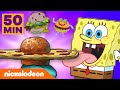 سبونج بوب | 50 دقيقة من أفضل اختراعات سلطع برغر | Nickelodeon Arabia