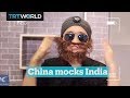 Chinese state media mocks India in viral video