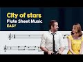 La La Land (라라랜드) - 'City of stars' Easy Sheet 쉬운 악보 / Flute Cover / 플룻 바이올린 클라리넷 오보에 트럼펫 멜로디 연주 커버