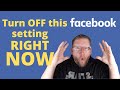 CRAZY Facebook Settings - Turn off IMMEDIATELY!!! - Off Facebook Activity