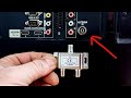 Use a splitter for a simple antenna for digital TV as HD with stereo sound | Antenna Amplifier