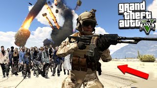 GTA 5 ZOMBIE MOD: ZOMBIES VS Apocalypse Meteor Shower Mod! (GTA 5 Mods)
