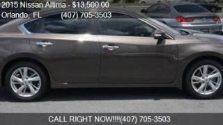 2015 Nissan Altima 4dr Sedan I4 2.5 SV for sale in Orlando,