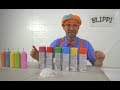 Download Blippi Painting Giveaway | Learn Colors With Paint mp4 3gp mp3 videos - waplic