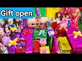Birthday Gift opening🤩/எல்லாமே செமையா இருக்கு/Barbie show tamil