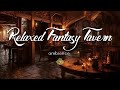 Relaxed Fantasy Tavern | Music & Ambience | Cozy Medieval Inn | 4K