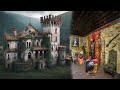 FULL OF GUNS | Mind-blowing Abandoned Medieval Castle in the Mountains