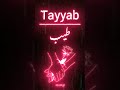 Tayyab Name Video Status 🤣 Glow artist video