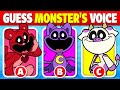 🔊😍Guess the Smiling Critters Voice | Poppy Playtime Chapter 3 Characters