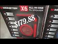 Monster x6 all in one pa Bluetooth speaker system $179.88 #hiphop #subscribe #samsclub