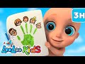 👨‍👩‍👧‍👦 The Finger Family | Ultimate 3-Hour Kids Music Compilation by LooLoo Kids 🎉