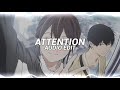 attention - charlie puth [edit audio]