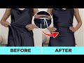 😱 How To Tighten The Waist Of A Dress *EASIEST DIY* | FASHION HACKS